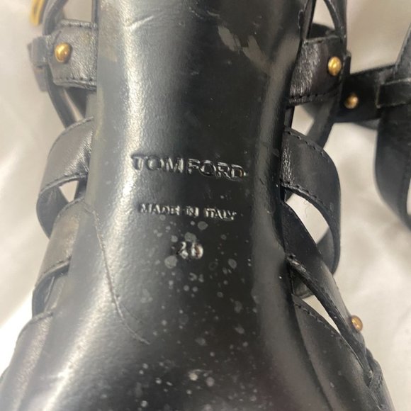 Tom Ford heeled sandals, made in Italy. Size EU 40 - Picture 3 of 10